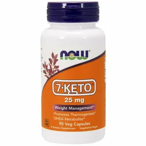 7-KETO 25 mg 90 vcaps by NOW