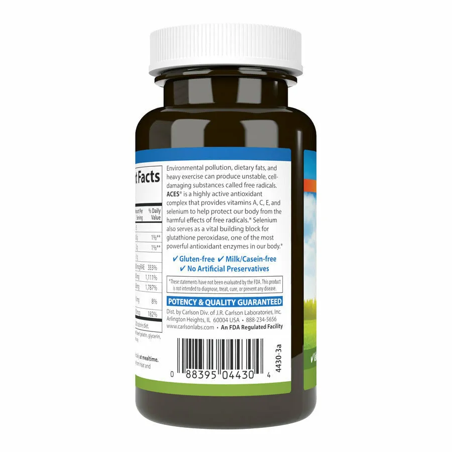 ACES Antioxidant 200 gels by Carlson Labs