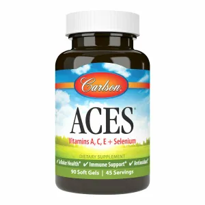 ACES Antioxidant 90 gels by Carlson Labs