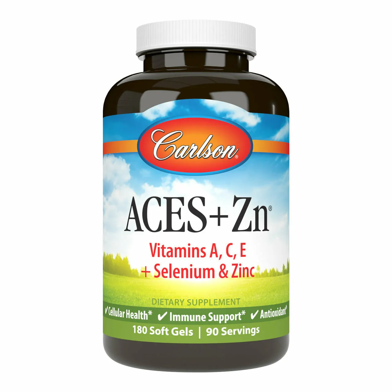 ACES   Zn 180 gels by Carlson Labs