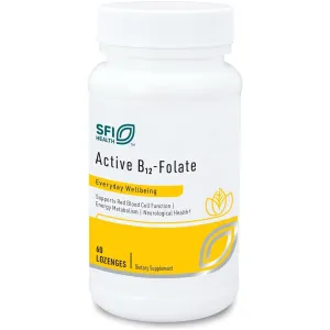 Active B12-Folate 60 Tabs by Klaire Labs/SFI Health