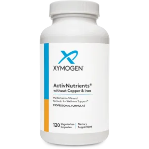 ActivNutrients without Copper & Iron 120 Capsules by Xymogen
