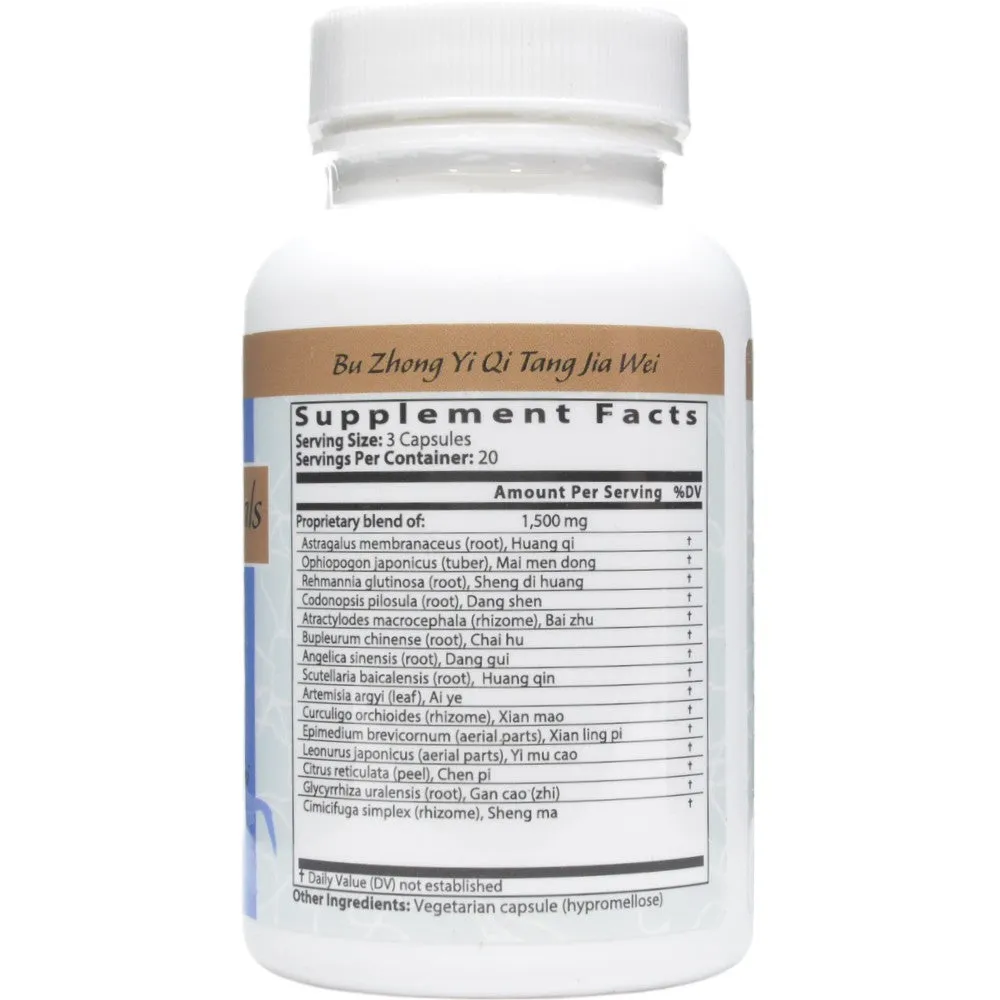 Added Flavors Supplement the Center & Boost the Qi 60 capsules by Blue Poppy