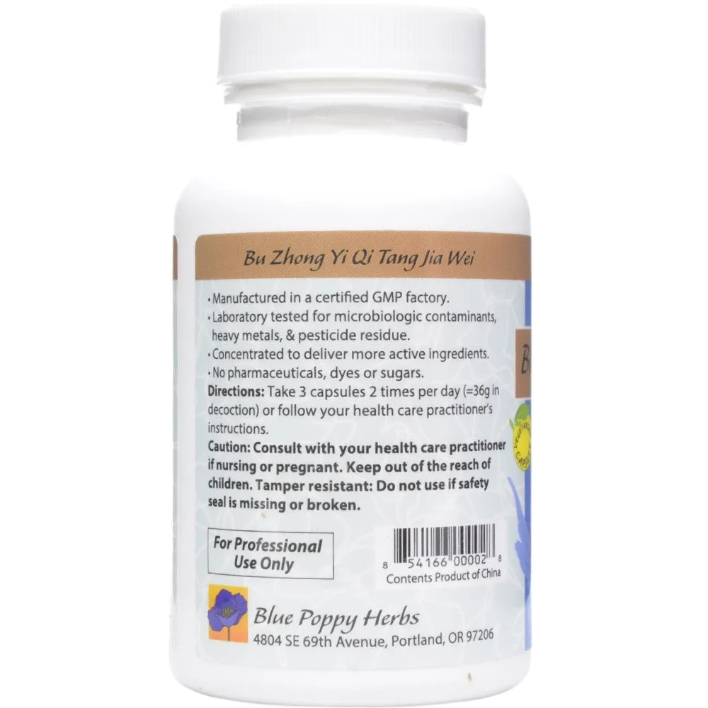 Added Flavors Supplement the Center & Boost the Qi 60 capsules by Blue Poppy