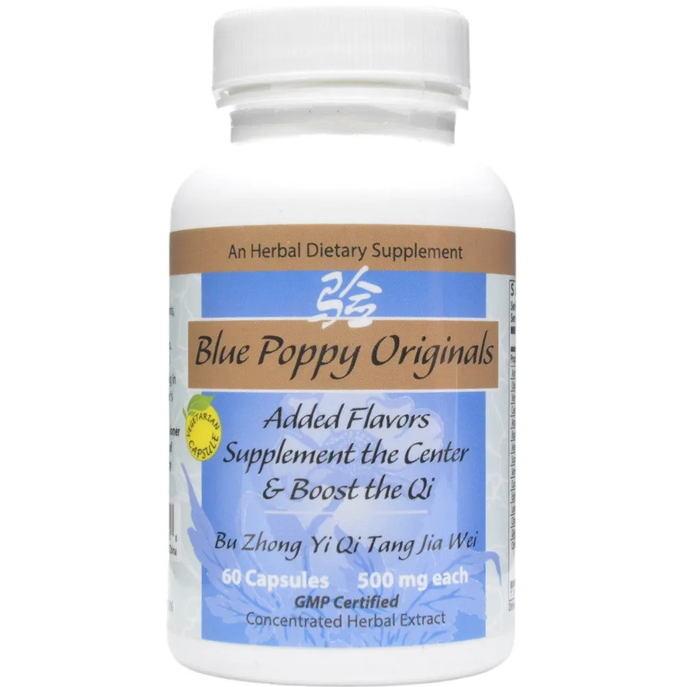 Added Flavors Supplement the Center & Boost the Qi 60 capsules by Blue Poppy