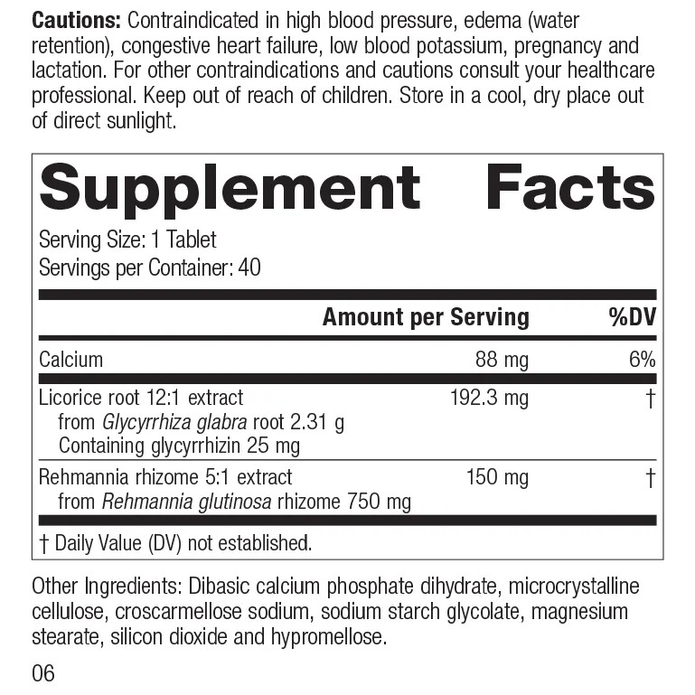 Adrenal Complex. 120 Tablets