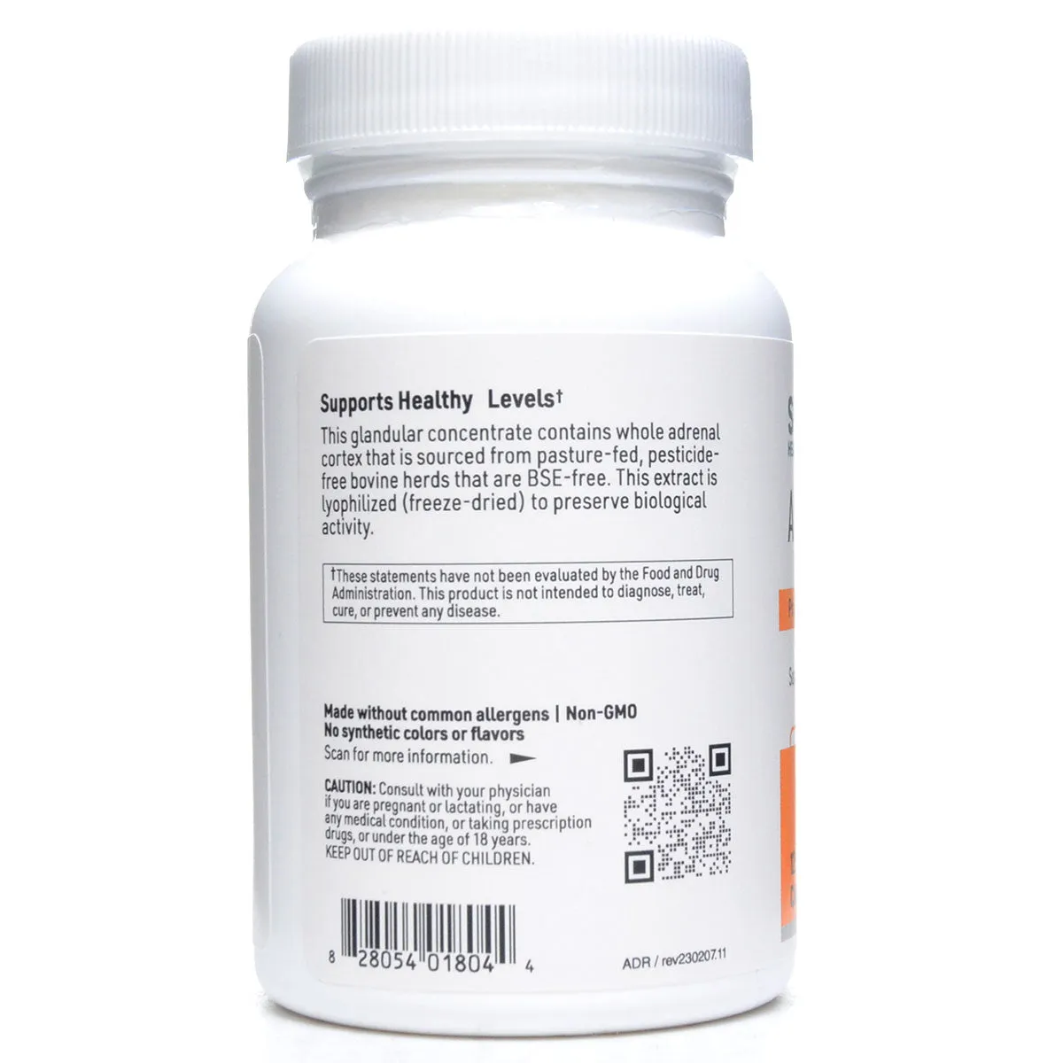 Adrenal Cortex 120 VCaps by Klaire Labs/SFI Health