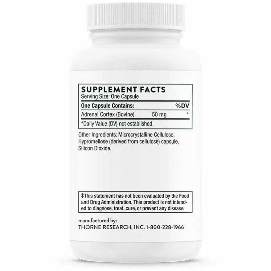 Adrenal Cortex 60 Capsules by Thorne Research