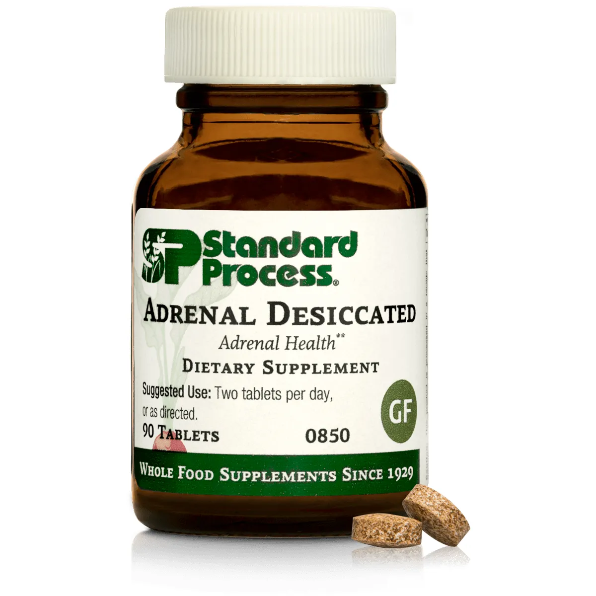 Adrenal Desiccated. 90 Tablets