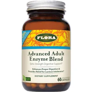 Advanced Adult Enzyme Blend 60 caps by Flora