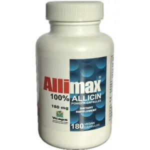 Allimax 100% Allicin 180 mg 180 caps by Allimax