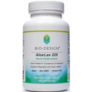 Aloe Lax 225 mg 180 gels by Biodesign