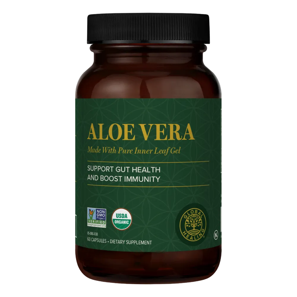 Aloe Vera 60 caps by Global Healing