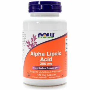 Alpha Lipoic Acid 250 mg 120 vcaps by NOW