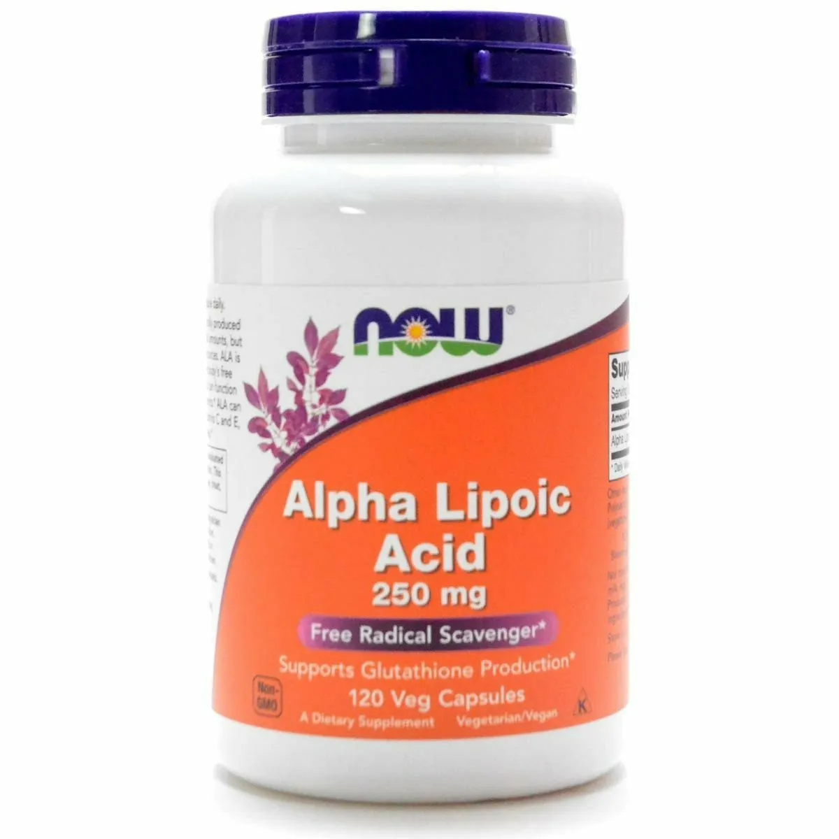 Alpha Lipoic Acid 250 mg 120 vcaps by NOW