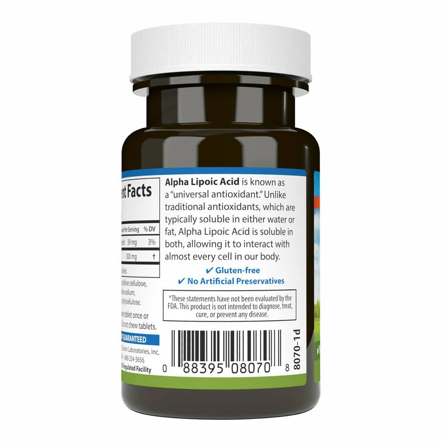 Alpha Lipoic Acid 300 mg 90 tabs by Carlson Labs