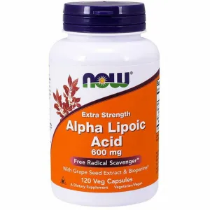 Alpha Lipoic Acid 600 mg 120 vcaps by NOW