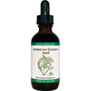 American Ginseng Root 1 fl. oz. by Kan Herbs