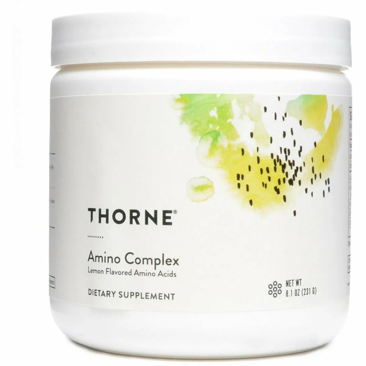 Amino Complex Powder: Lemon NSF 8.1 oz by Thorne Research