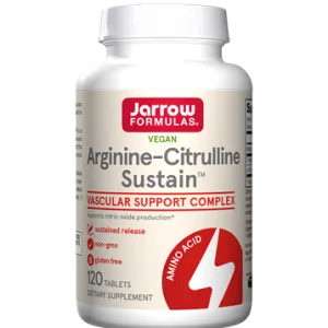 Arginine-Citrulline Sustain 120 tabs by Jarrow Formulas