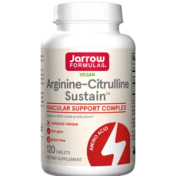 Arginine-Citrulline Sustain 120 tabs by Jarrow Formulas