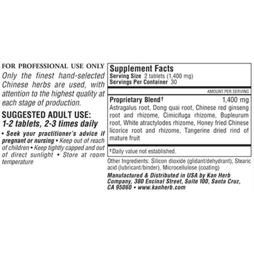 Arouse Vigor 120 tabs by Kan Herbs