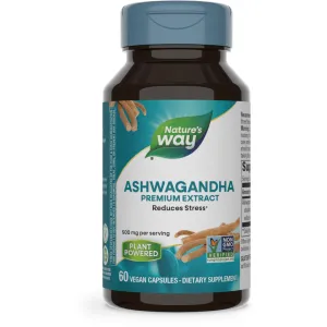 Ashwagandha 60 vcaps by Nature's Way
