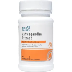 Ashwagandha Extract 60 VCaps by Klaire Labs/SFI Health