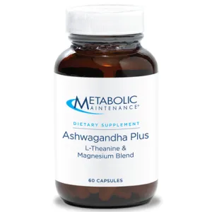Ashwagandha Plus 60 caps by Metabolic Maintenance