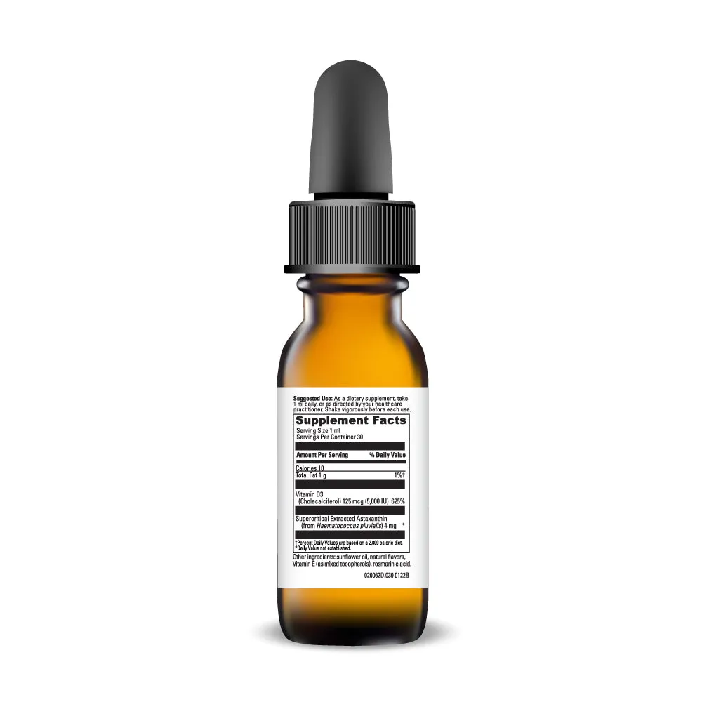 Astaxanthin D3 Liquid 1 fl. oz. by Davinci Labs