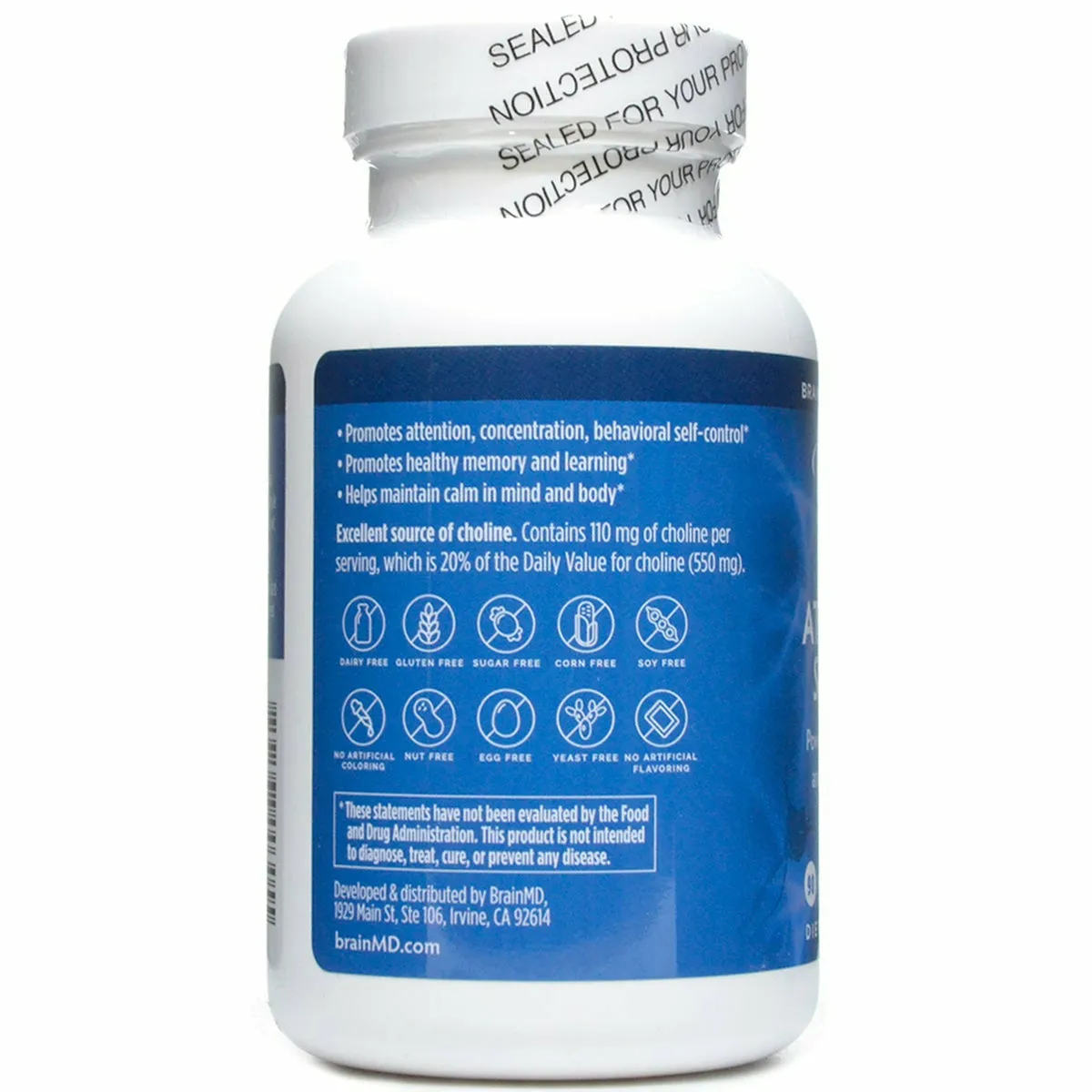 Attention Support 90 caps by BrainMD