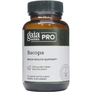 Bacopa 60 Liquid Phyto-Caps by Gaia Herbs Pro
