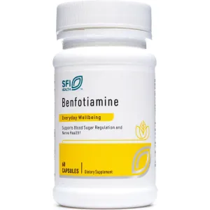 Benfotiamine 60 Caps by Klaire Labs/SFI Health