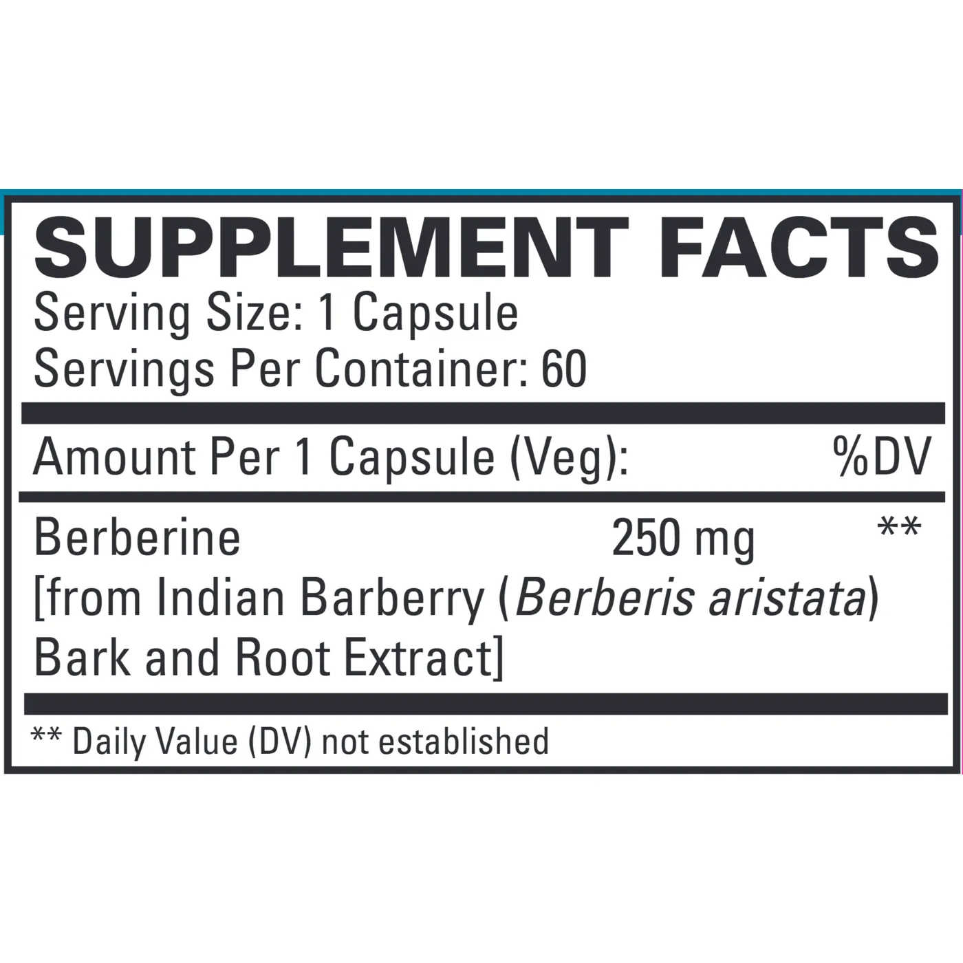 Berberine Ultra Absorb 60 caps by EuroMedica