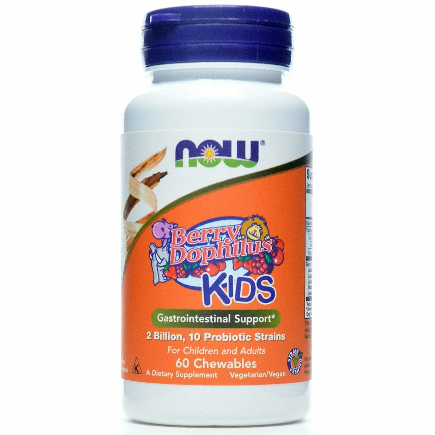BerryDophilus 60 chews by NOW