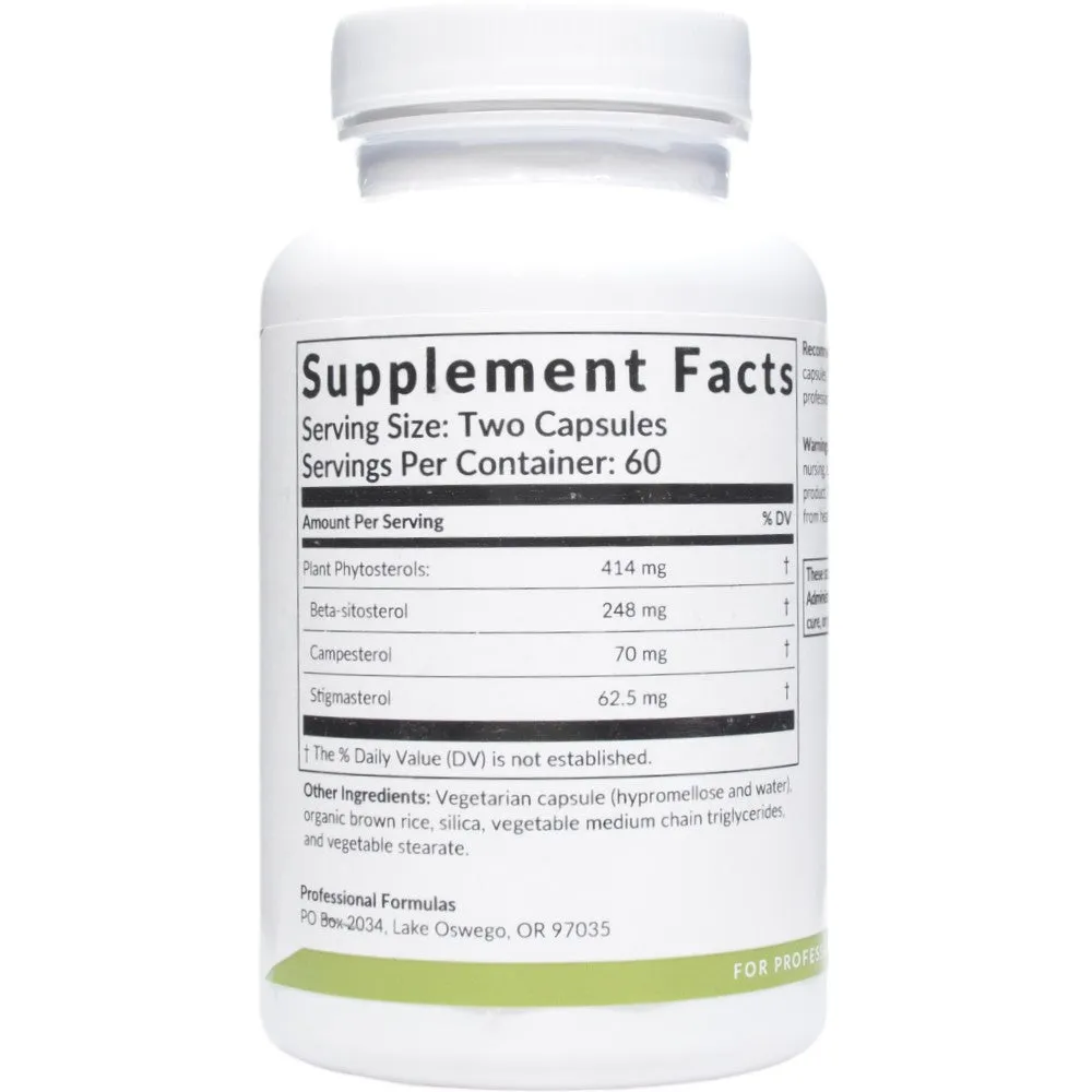 Beta Sitosterol 120 capsules by Professional Formulas