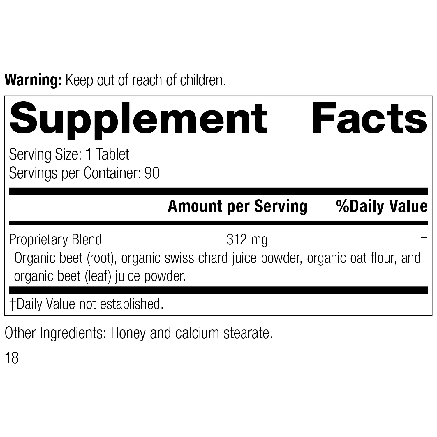 Betafood. 90 Tablets