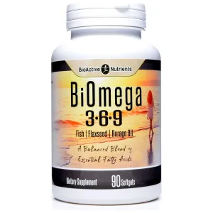 BiOmega 3-6-9 90 softgels by BioActive Nutrients