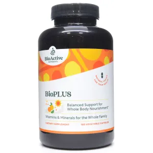 BioPLUS Multivitamin/Multimineral 180 caps by BioActive Nutrients