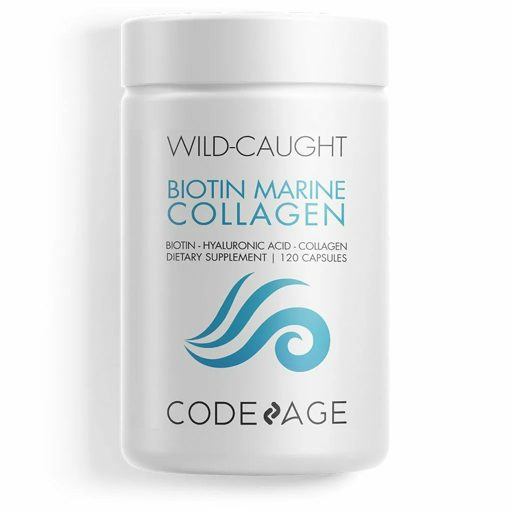 Biotin Marine Collagen 120 caps by CodeAge