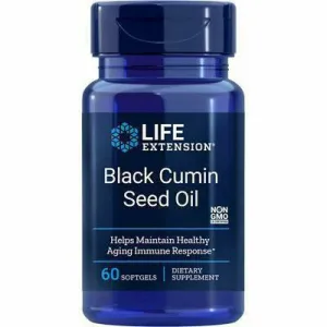 Black Cumin Seed Oil 60 gels by Life Extension