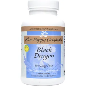 Black Dragon 180 Capsules by Blue Poppy
