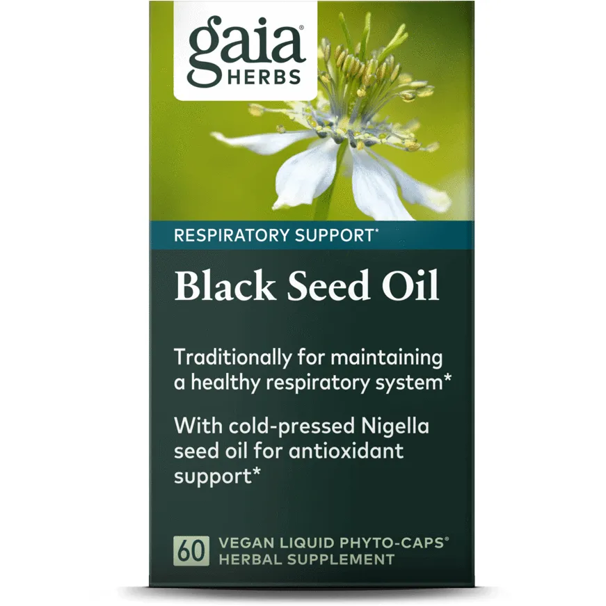 Black Seed Oil 60 caps by Gaia Herbs