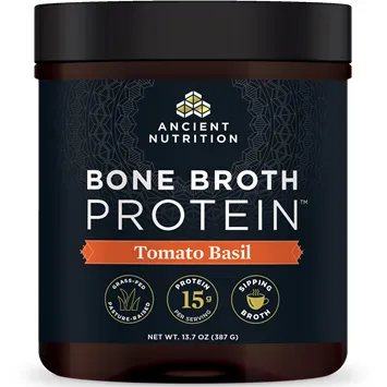 Bone Broth Protein - Tomato Basil 13.7 oz by Ancient Nutrition