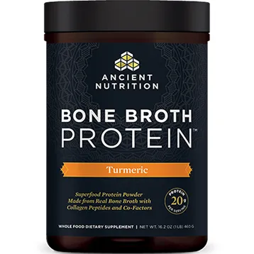 Bone Broth Protein Turmeric 20 serv By Ancient Nutrition