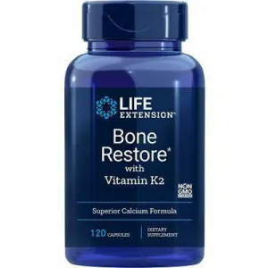 Bone Restore with Vitamin K2 120 caps by Life Extension
