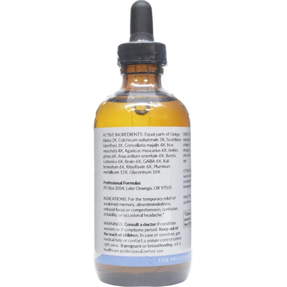 Brain Enhancement Liquescence 4 oz by Professional Formulas