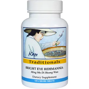 Bright Eye Rehmannia 120 tabs by Kan Herbs