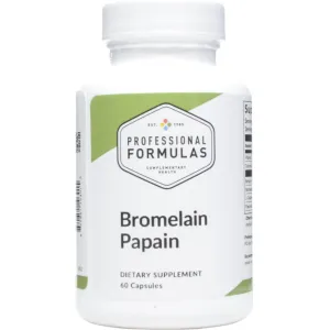 Bromelain Papain 60 caps by Professional Formulas
