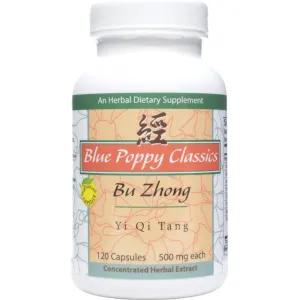 Bu Zhong Yi Qi Tang 120 capsules by Blue Poppy